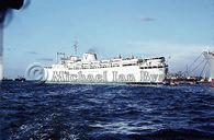 View of Fairsea from launch going to Aden Quayside, April 1965